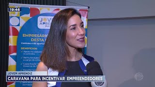 Jovem Aprendiz caravana incentiva empreendedores a contratar jovens em Ribeirão Preto [upl. by Isoj]