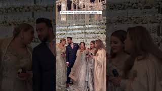 Arisha Razi Khan Walima Beautiful video ytshorts [upl. by Idnarb]