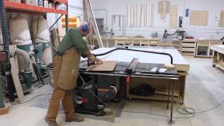 Jointing Lumber on your SawStop Table Saw [upl. by Haelam]