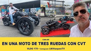 EN UNA MOTO DE TRES RUEDAS CON CVT • Vlog 179 [upl. by Aihsenet]