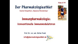 Immunpharmakologie  do it the old way wie wirken konventionelle Immunmodulatoren [upl. by Consuelo355]