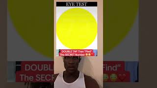 YELLOW EYE TEST [upl. by Llennaj]