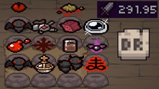 ONE OF THE MOST OP RUN CHAOS  The Binding of Isaac daily run [upl. by Dlarrej357]