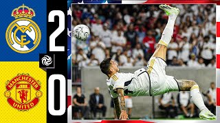 Real Madrid 20 Manchester United  Highlights  Houston [upl. by Russon]