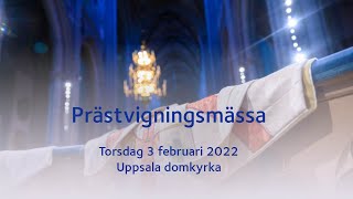 Direktsänd prästvigningsmässa från Uppsala domkyrka [upl. by Groves]