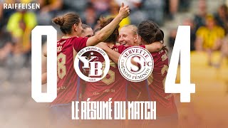 BSC YB Frauen 0  4 Servette FCCF  Le résumé de la victoire [upl. by April]