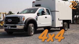 2018 Ford F550 with Arbortech Chip Body for Sale by Work Truck Direct [upl. by Navannod]