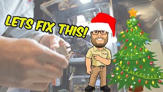 The Ultimate Fix No Heat on Christmas Day with a Rheem Gas Furnace [upl. by Ludovico]