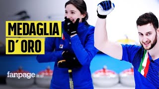 L’Italia nella leggenda del curling misto è medaglia d’oro alle Olimpiadi [upl. by Curren]