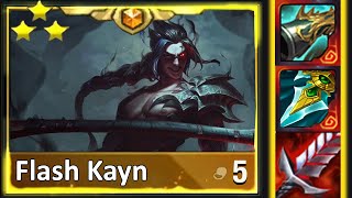 Kayn Prowlers Claw The Flash ⭐⭐⭐  TFT Set 11 [upl. by Kwarteng]