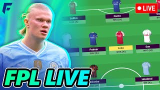 FPL DEADLINE STREAM LIVE ⏰ FODEN BENCHED KDB STARTS [upl. by Nurav]