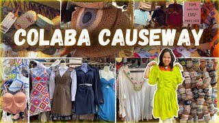 COLABA CAUSEWAY SHOPPING  Summer Collection 2023  Best Street Shopping in Mumbai [upl. by Hairej]