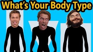 Whats Your Body Type 100 ACCURATE EASY TEST Ectomorph Mesomorph Endomorph Diet amp Workout Shape [upl. by Ribble]