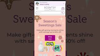 Scentsy Seasons Sweetings Sale shorts [upl. by Randa405]