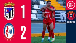 RESUMEN  CD Badajoz 12 CF Rayo Majadahonda  PrimeraRFEF  Jornada 38  Grupo 1 [upl. by Mychal]