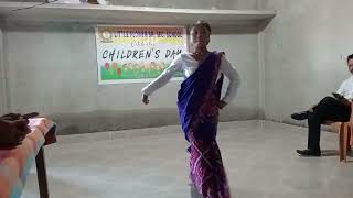 Mising Song  Dance By Student  On Children Day  At LFSSS 2024 [upl. by Cherise]