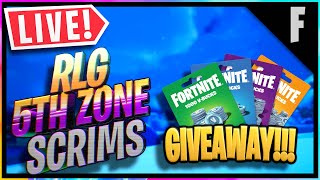 🔴VBUCK GIVEAWAY FORTNITE LIVE REAL 5th ZONE SCRIMS  CUSTOM MATCHMAKING SCRIMS  SOLO DUOS TRIOS [upl. by Nadaha]