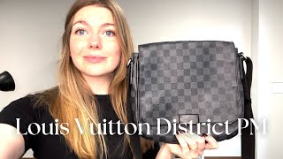 Louis Vuitton District PM Bag Review [upl. by Xavier]