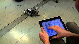 Remotely Controlling LEGO Mindstorm Using iPad amp LabVIEW [upl. by Dar]