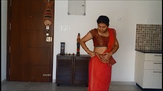 How to drape an OSARIA Sri Lankan Saree [upl. by Gemini]