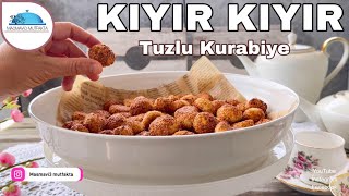 TREND OLAN KIYIR KIYIR LOKMALIK TUZLU KURABİYE✔️Çok Lezzetli Ağızda Dağılıyor👌🔝 [upl. by Adebayo746]