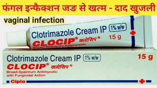 clocip cream दाद खाज खुजली जड़ से खत्म  clotrimazole cream ip for fungal infection [upl. by Towers]