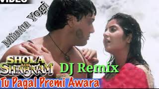 Tu Pagal Premi Awara Dholki Mix Hard Remix  Mintu Mixing Point [upl. by Verdi]