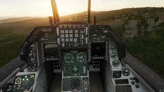 DCS F16 Lofting CBU105s at an SA11 site [upl. by Ashraf]