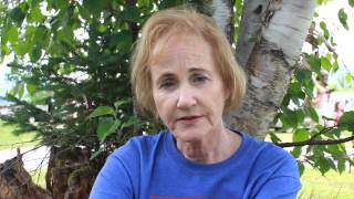 Julia Tourianski interviews Lyn Ulbricht at Porcfest [upl. by Idnam]