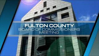 Fulton County Board of Commissioners Meeting  July 10 2024 [upl. by Lhadnek809]