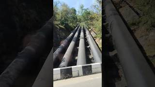 Penstock pipe viral shortsvideo water [upl. by Nomannic]