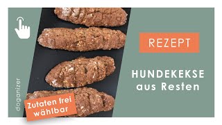 Rezept  Hundekekse selber machen  DIY Hundeleckerchen [upl. by Mada]