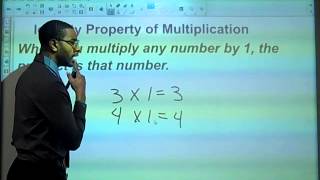 Identity Property of Multiplication [upl. by Cima]