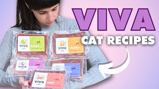 Viva Raw Complete Recipe For Cats  Raw Food Review [upl. by Sitruc328]