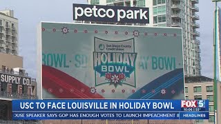 DIRECTV Holiday Bowl Watch Louisville vs USC Live From Petco Park [upl. by Newhall425]