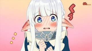 White hair cute elf Nephelia The arch demon dilemma [upl. by Muns17]