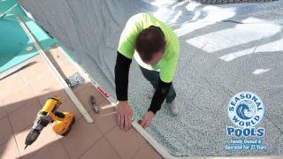 Swimming Pool Vinyl Liner Replacement By Seasonal World [upl. by Stesha]