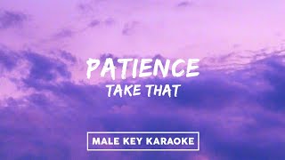 Take That  Patience Karaoke  ClaverioKey [upl. by Edahs]