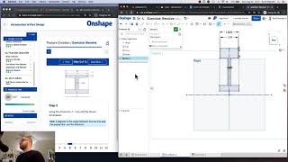 Onshape Exercise Revolve [upl. by Loram577]