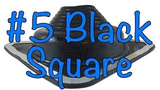 5 Black Dektite Square EPDM Pipe Flashing [upl. by Limaj604]