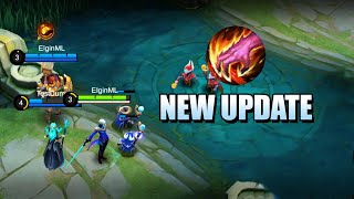 NO EXP FOR JUNGLERS LORD BUFF JULIAN VOICE  NEW UPDATE PATCH 1682 MOBILE LEGENDS [upl. by Arama]