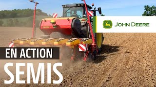 Farmers in Action Semis avec John Deere Precision Ag Technology en France [upl. by Eberta]