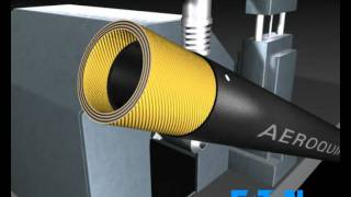 Aeroquip GH506 4SP How to make a multisprial hose assemblympg [upl. by Mil570]