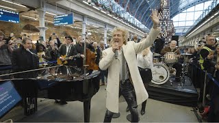 Rod Stewart with Jools Holland  Almost Like Being in Love Official Music Video [upl. by Gaddi669]