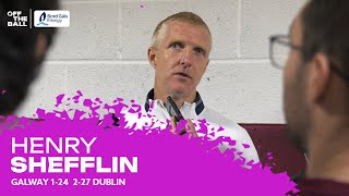 Henry Shefflin reacts to David Burkes red card sidelines influencing refs future with Galway [upl. by Adnahsal]