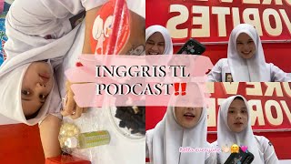 Citra Aulia amp Laras Cantika Lainun PODCAST 🙌🏻  tugas inggris tl XI1 [upl. by Helsa161]