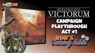 Hoplomachus Victorum Campaign Playthrough ACT 1 [upl. by Nirda707]