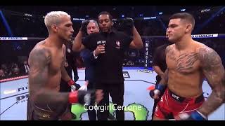 Dustin Poirier vs Charles Oliveira highlights [upl. by Landbert143]