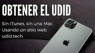 Obten el UDID de tu iPhone sin una MAC o iTunes [upl. by Einahpats250]