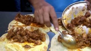 How to make Chicken kathi kabab roll Chicken Frankie Egg Kabab roll [upl. by Casmey]